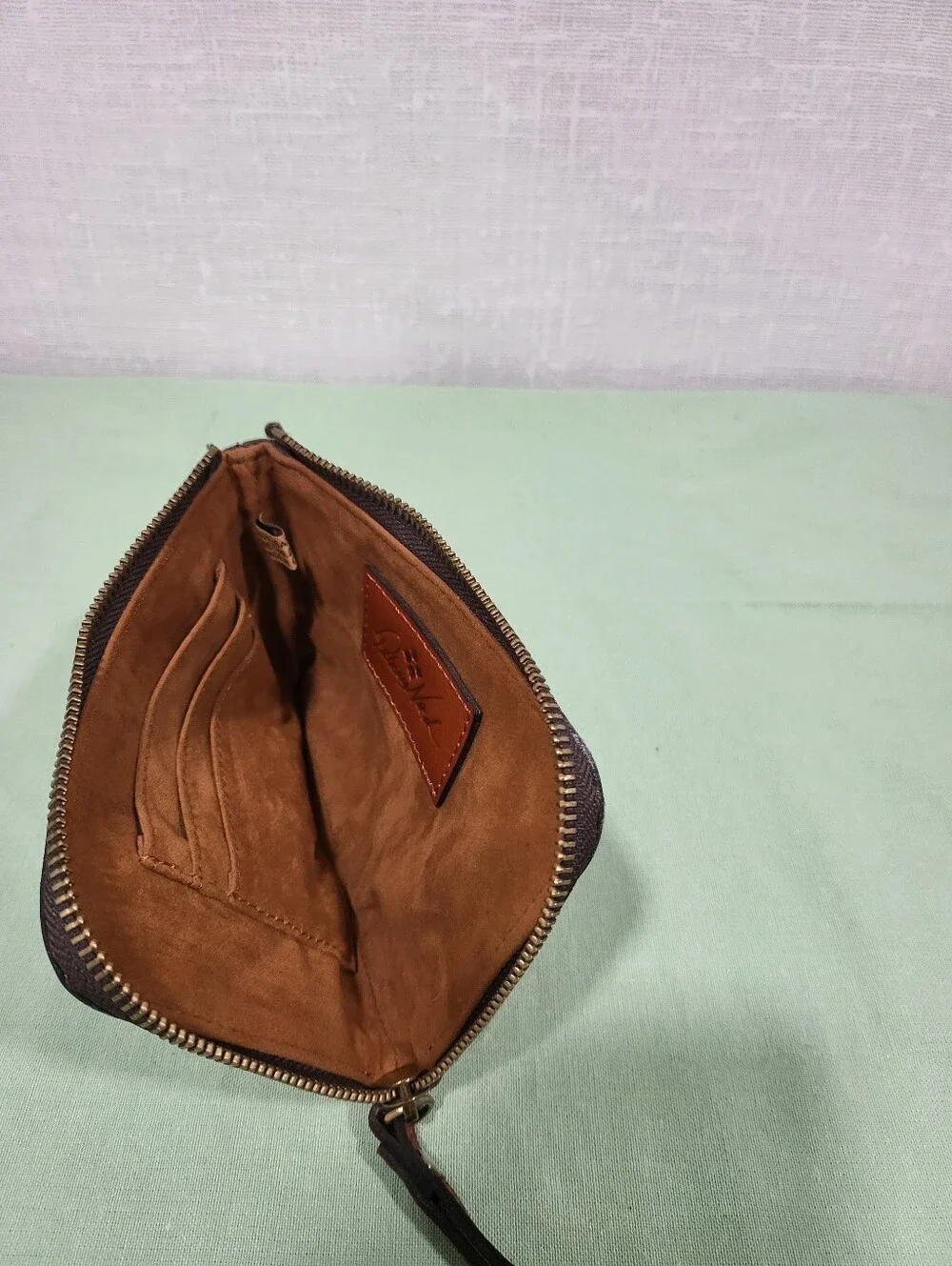Patricia Nash Floral Print Leather Wallet